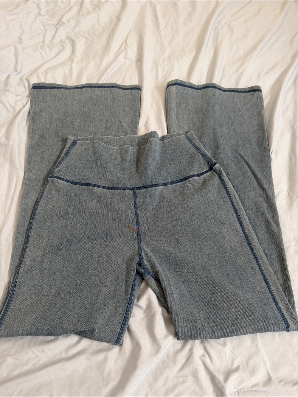 Women’s High-Rise Light Blue Stretch Jeans leggings